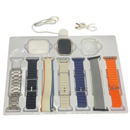 7 Straps Watch